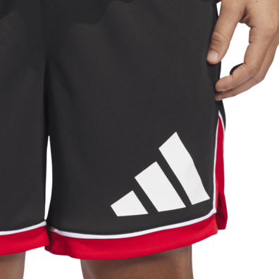 Adidas Basketball Badge of Sport Shorts "Black-Red"