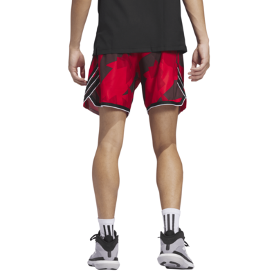 Adidas Basketball Crazy Lite AOP Short "Pure Ruby"