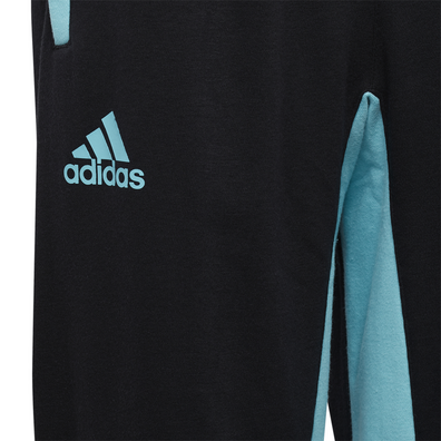 Adidas Basketblall Young Lil Stripe Pants "Black"