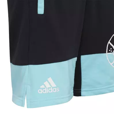 Adidas Basketblall Young Lil Stripe Short "Black"