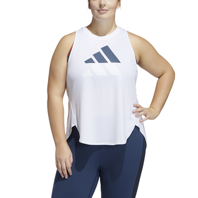 Adidas Cross Training Bos Logo Tank Plus Size "White"