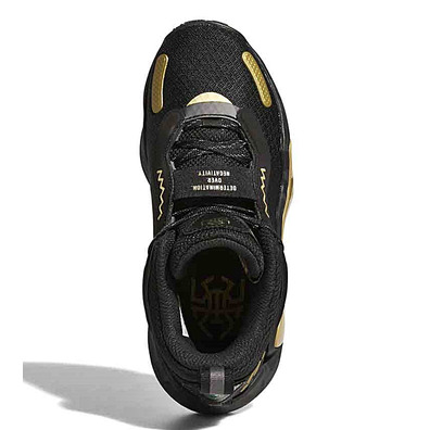 Adidas D.O.N. Issue 3 Jr. "Ring Black-Gold"