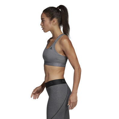 Adidas Don't Rest Alphaskin Sport Bra Heathered