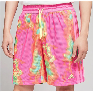 Adidas Donovan Mitchell Short "Screaming Pink"