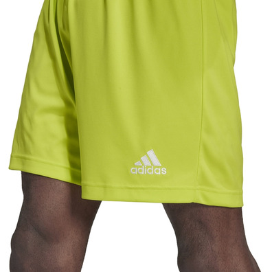 Adidas Entrada 22 Shorts "Team Sol Yellow"