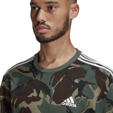 Adidas Essentials Camouflage Crew Sweatshirt