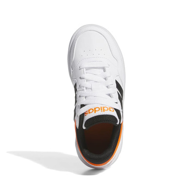 Adidas Kids Hoops 3.0 CF  "White-Orange"