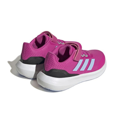 Adidas Kids Run Falcon 3.0 Elastic Lace Top "Lucid Fuchsia"