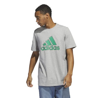 Adidas Logo Pen Fill - Sportswear Graphic T-Shirt