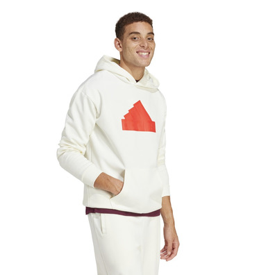 Adidas Future Icons Badge of Sport Hoodie "White"