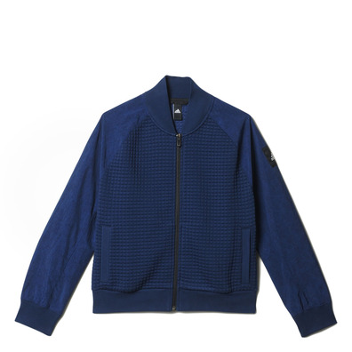 Adidas Moonwashed Bomber Jacket (Collegiate Navy)