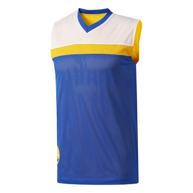 Adidas NBA Winter Hoops Rev Golden State Warriors ( blanc/bleu/jaune)