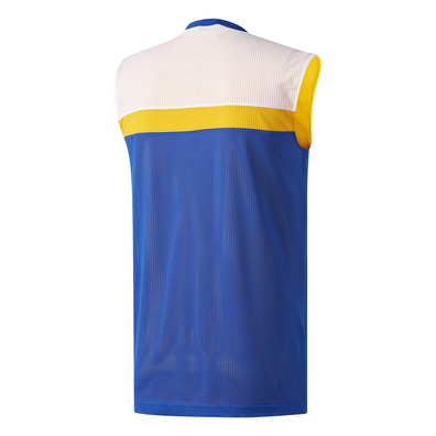 Adidas NBA Winter Hoops Rev Golden State Warriors ( blanc/bleu/jaune)