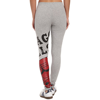 Adidas Original NBA Leggings Femme Bulls (gris/rojo/negro)