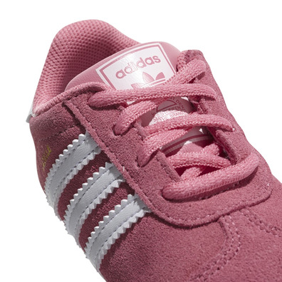 Adidas Originals Gazelle Crib Infants (Pink/White/White)