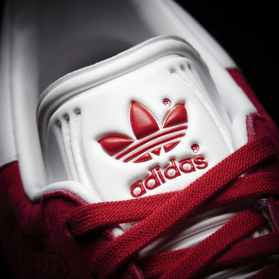 Adidas Originals Gazelle (scarlet/footwear white/gold metallic)