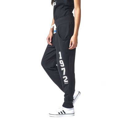 Adidas Originals Pant Femme Logo Essentials Baggy (negro/blanco)