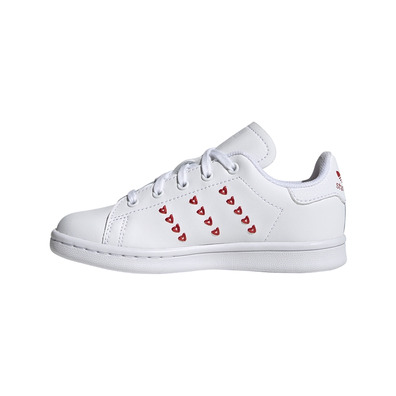 Stan smith 2024 rouge avec coeur