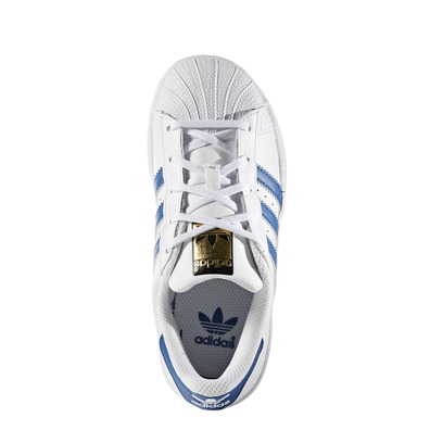 Adidas Originals Superstar Foundation C (blanc/bleu/or)