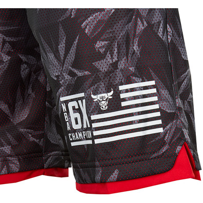 Adidas Short Fanwear Bulls (negro/rojo)