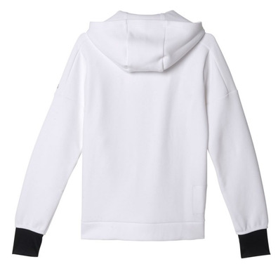 Adidas Athletics Z.N.E. Full Zip Hoody Junior (blanc/noir)