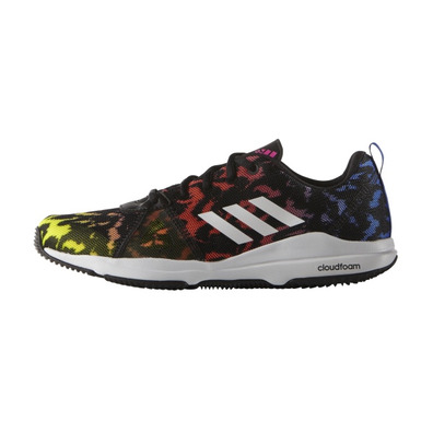 Adidas W Training Arianna Cloudfoam (core black/white/solar yellow)