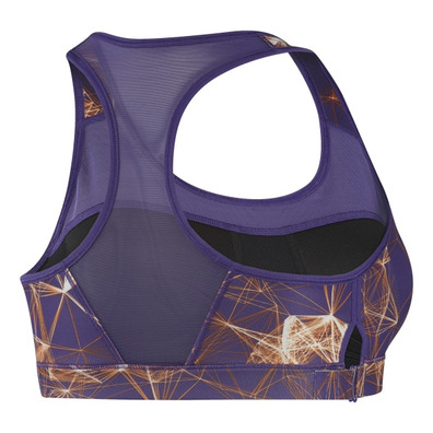 Adidas W Training Sujetador Printed Racer-Back (unity purple)