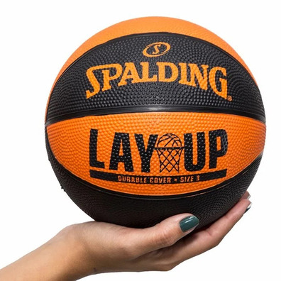 Balón Spalding Layup TF-50 "Orange Black" (Talla 3)