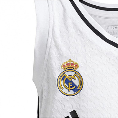 Maillot Junior de Basketball Domicile Real Madrid "Blanc"