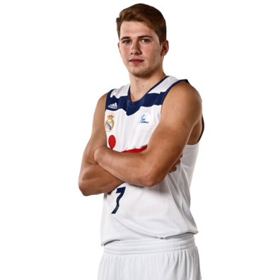 Réplique T-Shirt Luka Doncic #7# R. Madrid 2016/17 (blanco/1ª Equipación)