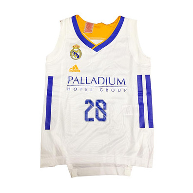 T-shirt réplique Enfant Real Madrid Basket # 28 YABUSELE #