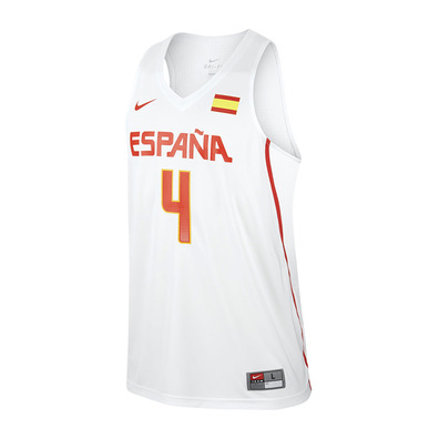 Camiseta Réplica Spain Gasol "Río 2016 White" (100/white)