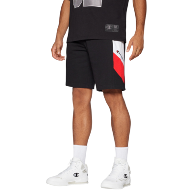 Champion Basketball Inspired Color Block Logo Short "Black"