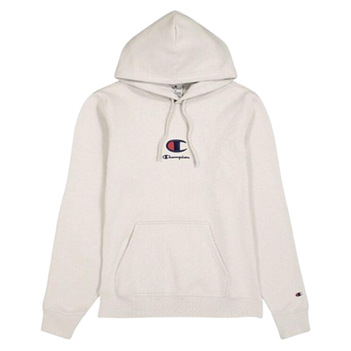 Champion Big C Logo Embroidery Fleece Hoodie "Beige"