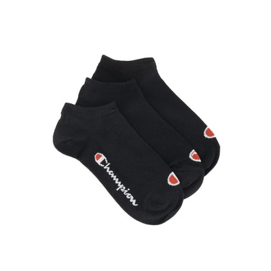 Champion Casual Sneaker Socks 3PP "Black"