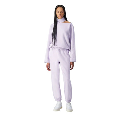 Champion Fleece Sweatpants with Elastic Cuffs "Pastel Lilac"