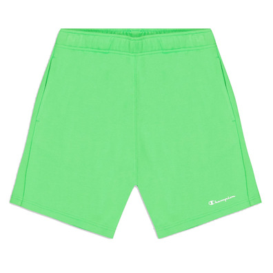 Champion Legacy Script Logo Power Blend French Terry Bermuda "Lime Green"