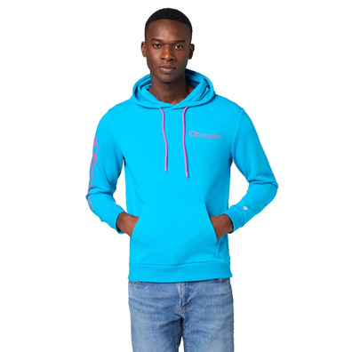 Champion Legacy Spray Neon Hooded Sweatshirt