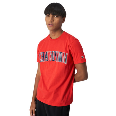 Champion Multicolour Bookstore Cotton T-Shirt "Red"