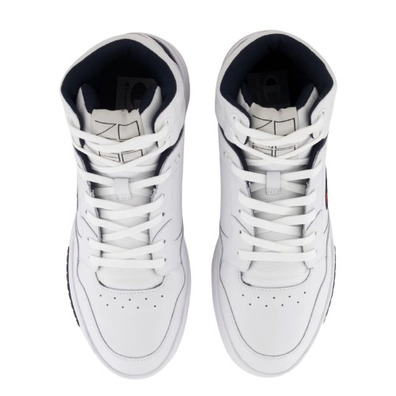 Champion Rochester Z80 Leather Mid Trainers "White"