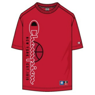 Champion Sport Lifestyle Basketball Big Logo CustomFit T-Shirt "Red"