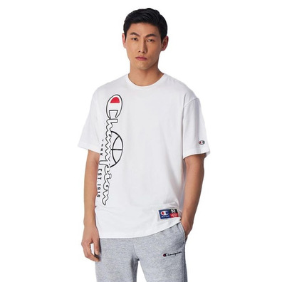 Champion Sport Lifestyle Basketball Big Logo CustomFit T-Shirt "White"