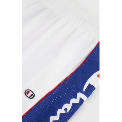 Champion Sport Lifestyle Basketball USA Logo Mesh Shorts "White"