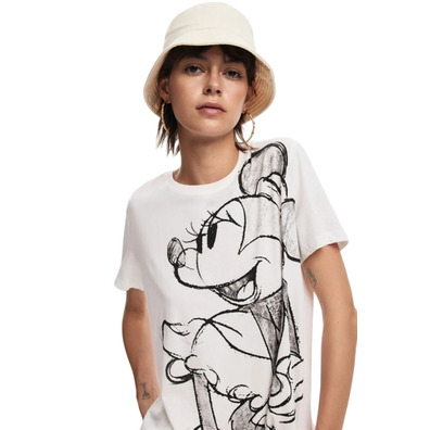 Desigual Minnie Mouse T-shirt "White-Black"