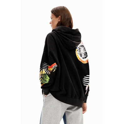 Desigual Oversize Mickey Mouse Sweatshirt "Black"