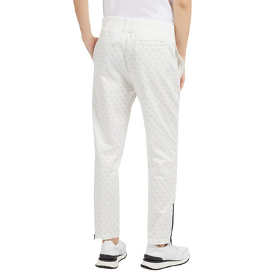 Guess Korbin All Over Logo Pant "White"