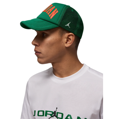 Jordan Big Kids JDB Jan Foam Trucker Hat "Pine Green"