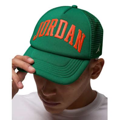 Jordan Big Kids JDB Jan Foam Trucker Hat "Pine Green"