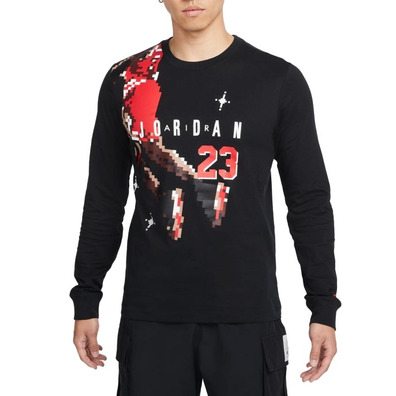 Jordan Brand Holiday Men's Long-Sleeve T-Shirt "Black"