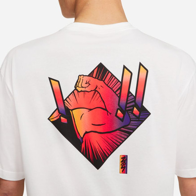 Jordan Dri-FIT Zion Men's SS T-Shirt "White"